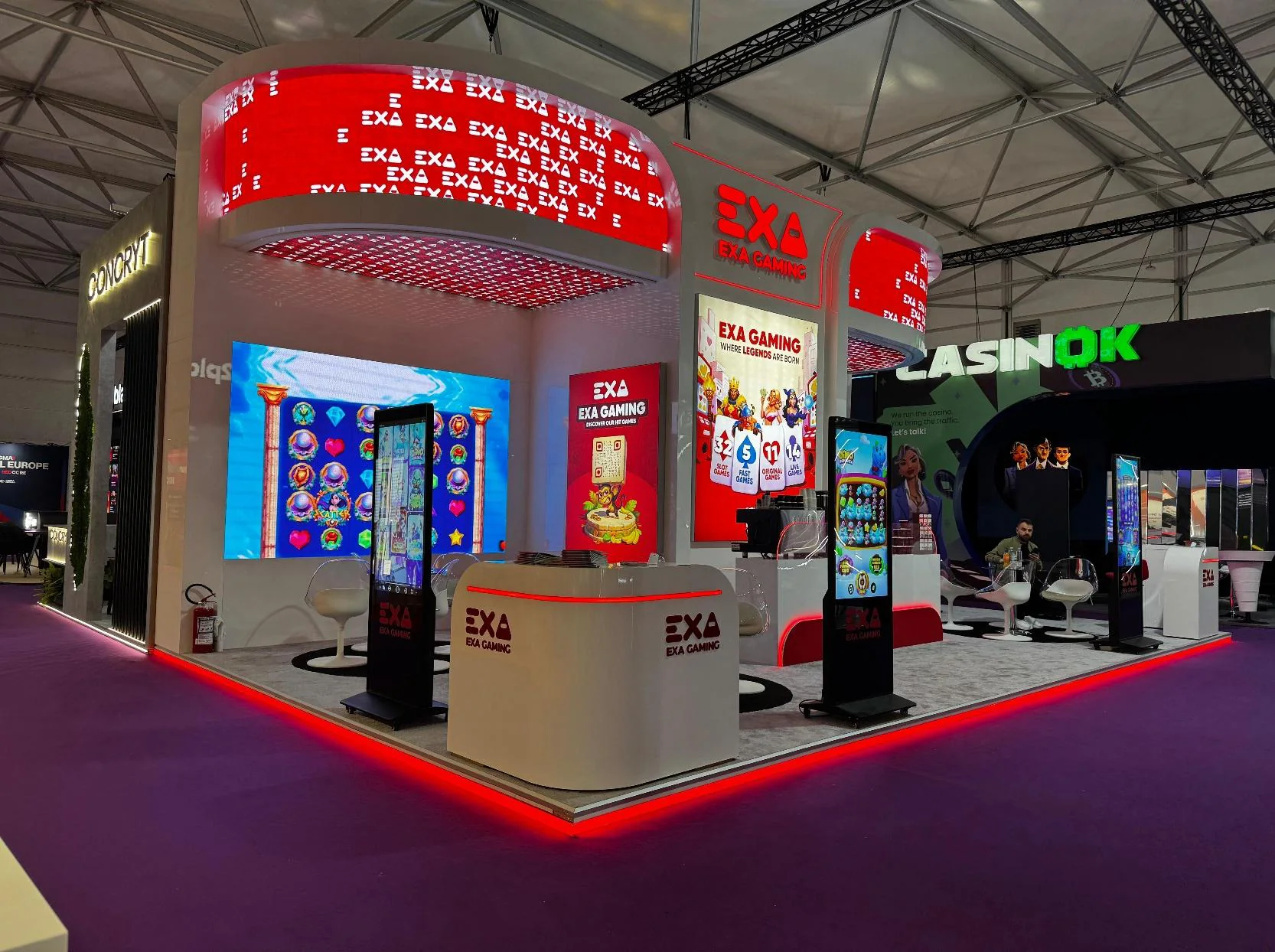 Exhibition project in Rome